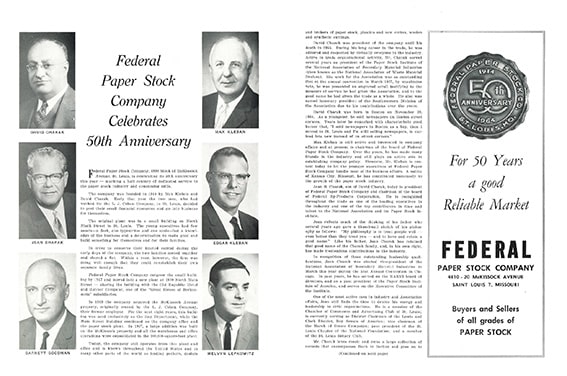 Federal International 50th anniversary