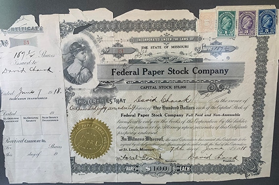 Federal International company stock
